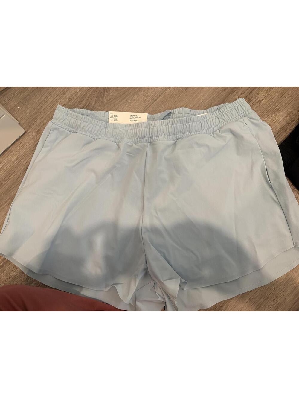 UNIQLO Ultra Stretch Active Shorts Light Blue XL